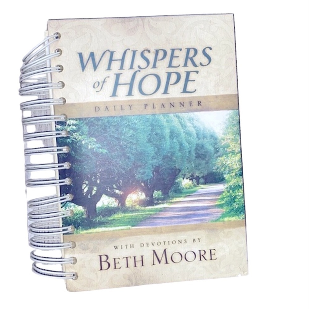 Whispers of Hope daily planner devotional book